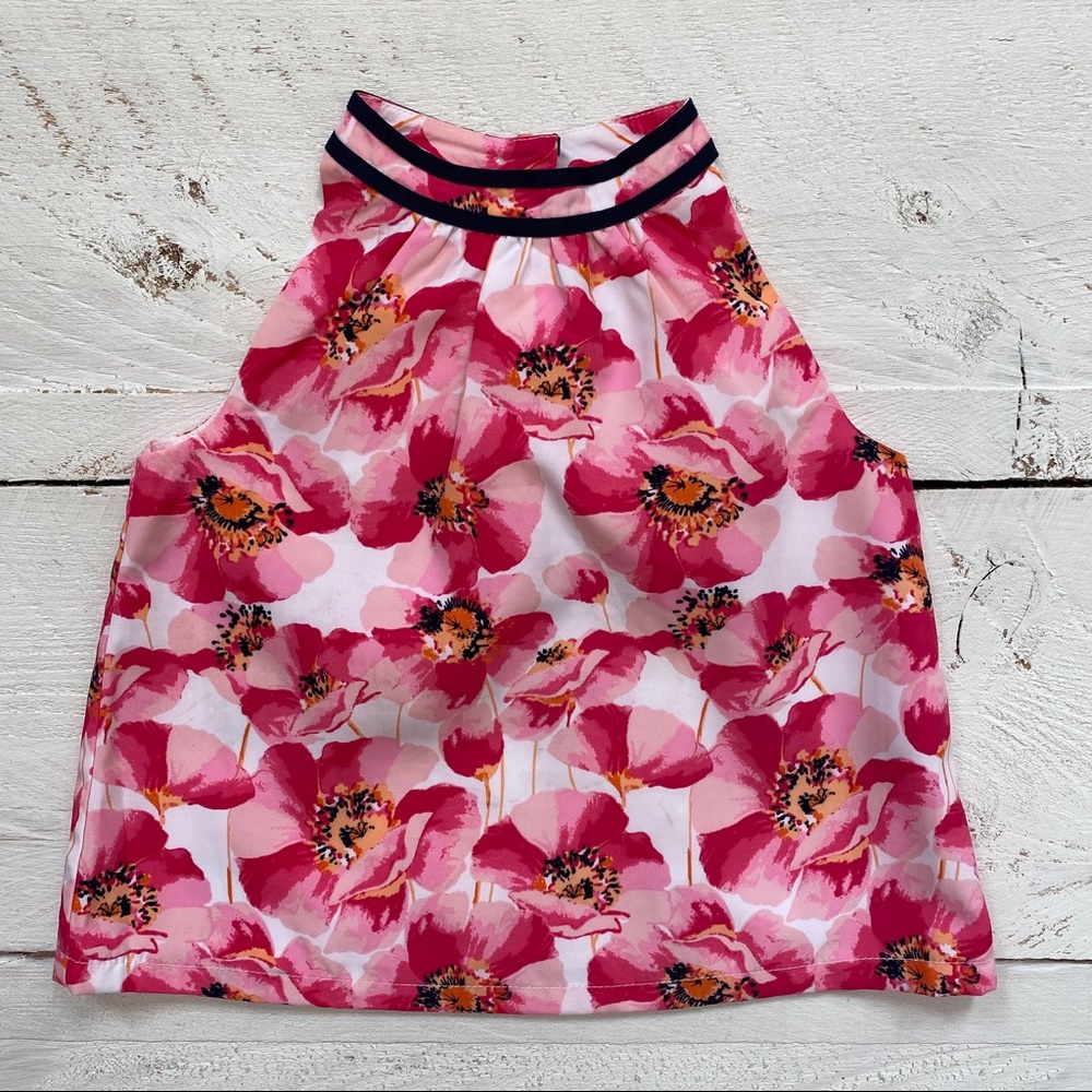 Janie and Jack Poppy Floral Blouse